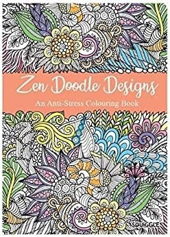 Squiggle Advanced Relaxing Colouring Book - Zen Doodle